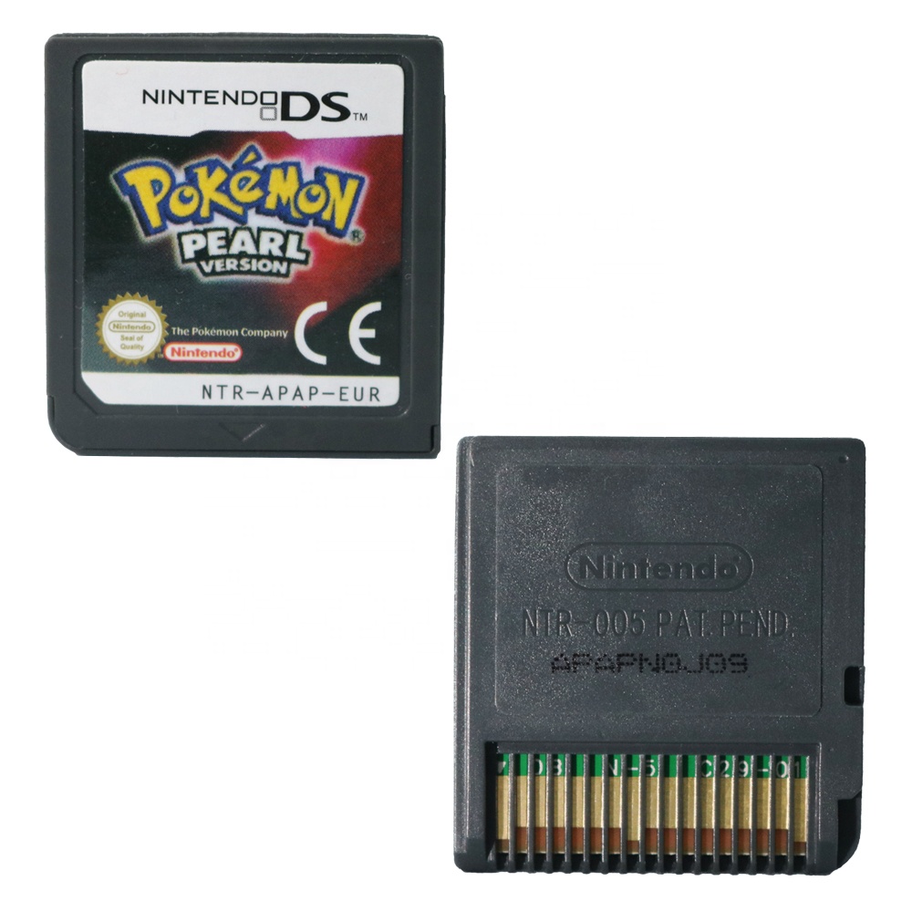 Евро версия Покемон Перл игровой Картридж для DS NDSI NDSL 2DS 3DS XL консоль для видеоигр