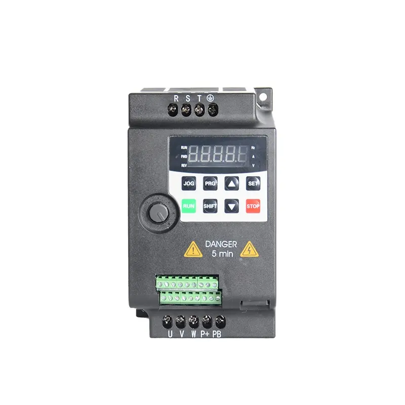 220v 2.2kw 3hp Frequency Converter Single Phase Input Variable Frequency Drive For Face Mask Machine