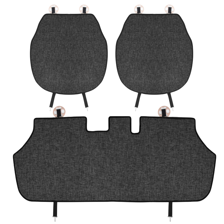 Factory manufacturer high-quality non-scratch durable linen car seat cushion for Model3/Y 2021