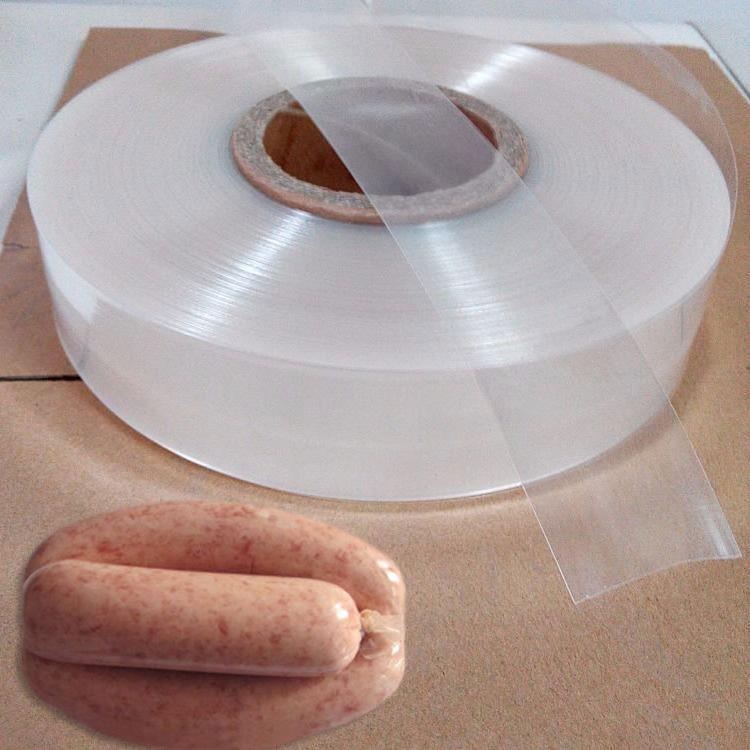 Food Grade Transparent Colorful Polyamide Plastic Casings Soft Blow Molding for High Quality Sausage Packaging