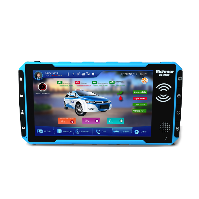 Richmor 6CH HD AHD Мобильный DVR умный сенсорный монитор MDVR Автомобильный видео автомобильный монитор