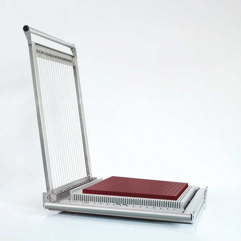 Double Arm Small Candy Chocolate Cutting Machine/Chocolate Wire Cutter /Chocolate Guitar Cutter