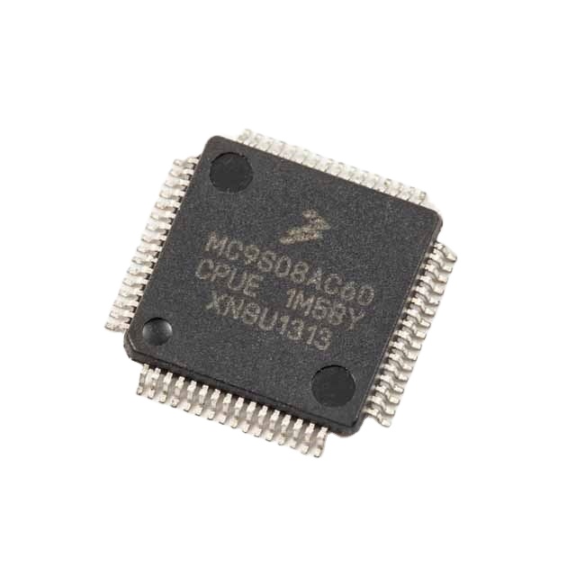 Mc9s08ac60 Mcu 8-Bit S08 Cisc 60Kb Flash 3.3V/5V 64-Pin Lqfp Tray Ic Chip Mc9s08ac60cpue
