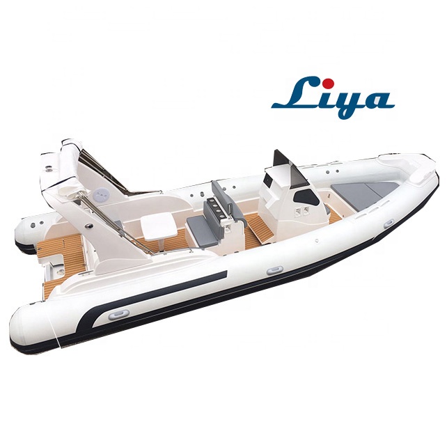 Liya 7,5 метр hypalon, надувная лодка, Надувная складная лодка/надувная лодка ребра
