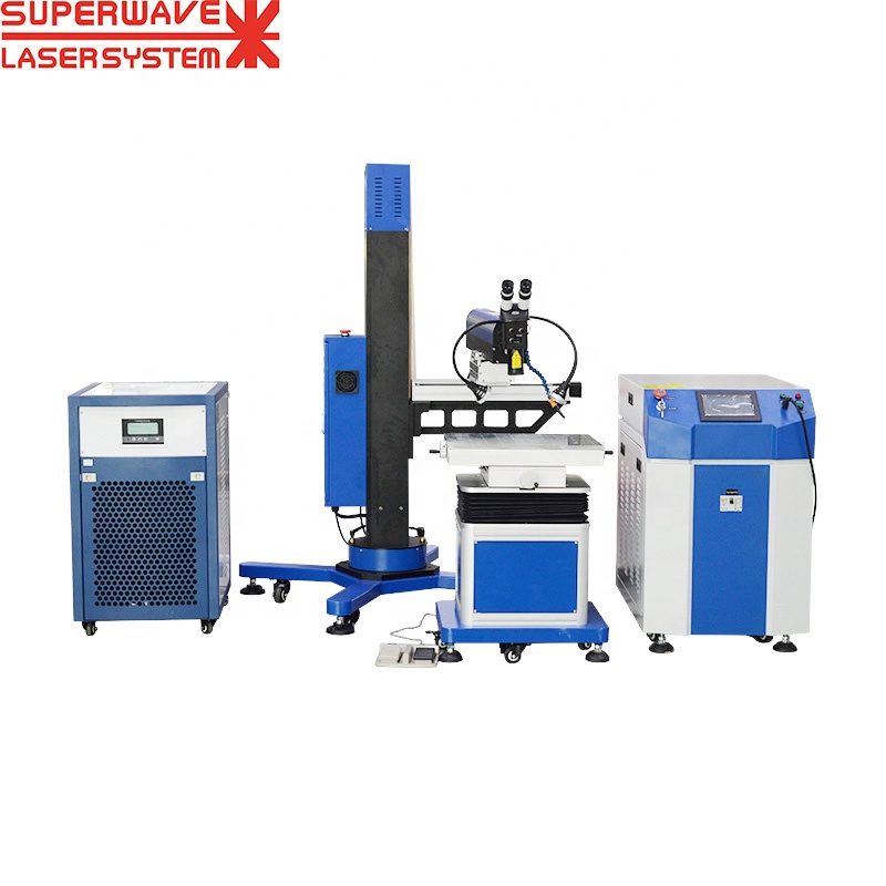 Microscope Mould Laser Welding Machine For Repairing The Pores Slag Holes Shrinkage Holes Formed During The Casting Process