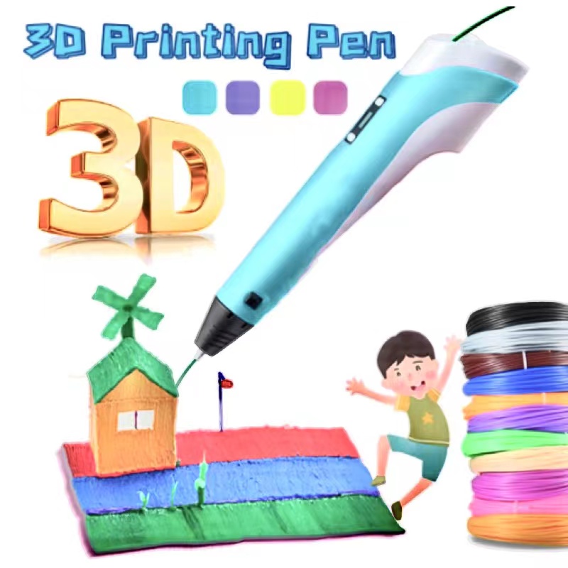 Китайские профессиональные рождественские игрушки для рисования 3D-печати ручка для детей