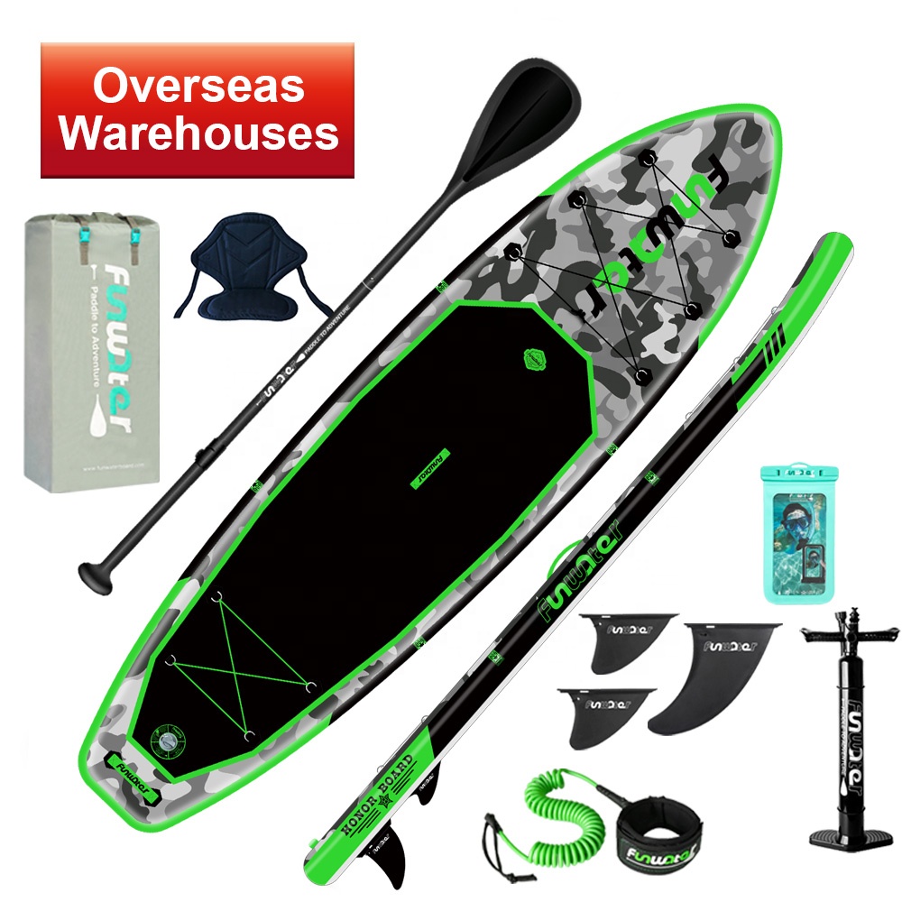 FUNWATER Drop Shipping sup-board folding paddleboard inflatable paddle board best quality inflatable stand up paddle board