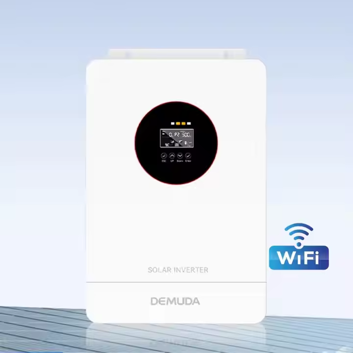 Smart 3kw 5kw 5kva 24V 48V Build-in 100A MPPT Pure Sine Wave Invert Off Grid all in one Solar Power Hybrid Inverter with WIFI