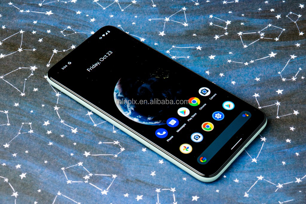 Sealed box Used original refurbished unlocked Android 128GB/8GB octa core Fingerprint cellphone for google Pixel 5 used