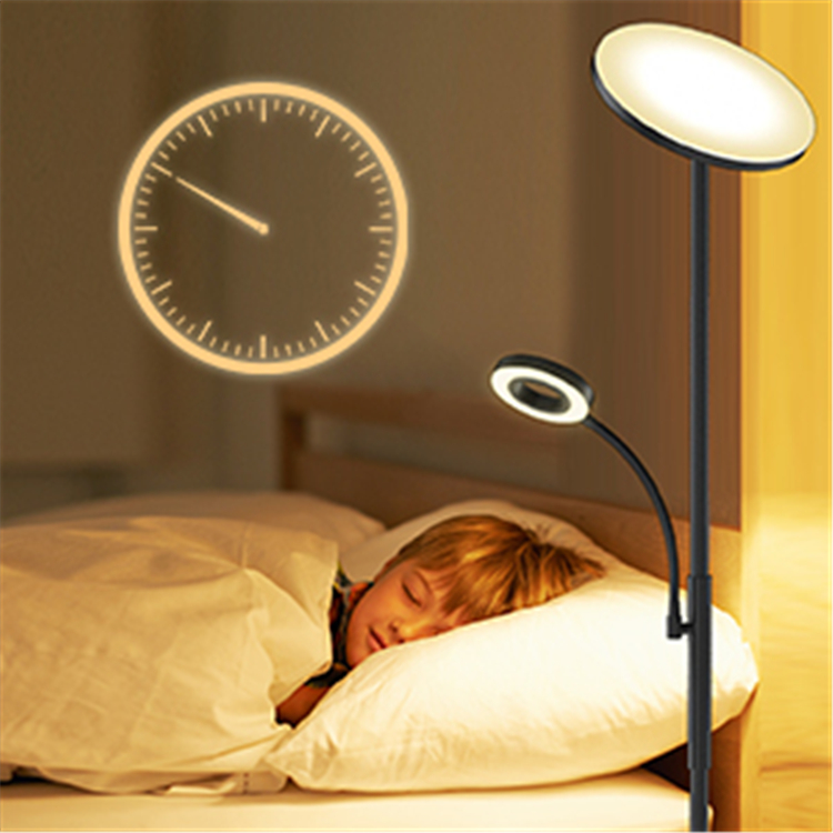 Floor Lamp Standing Lighting Sofa Beside Lighting stepless dimming remote reading light availalbe arm adjustable led floor lamp