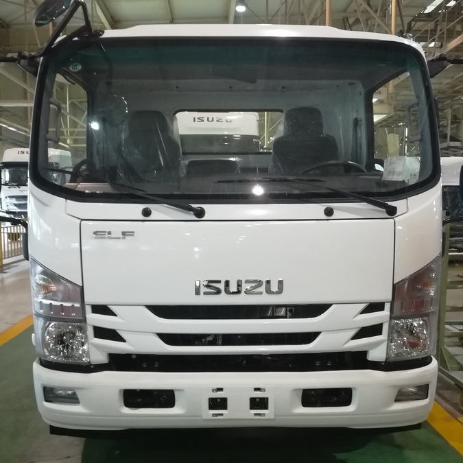 Шасси легкого грузовика Isuzu npr Япония 700p