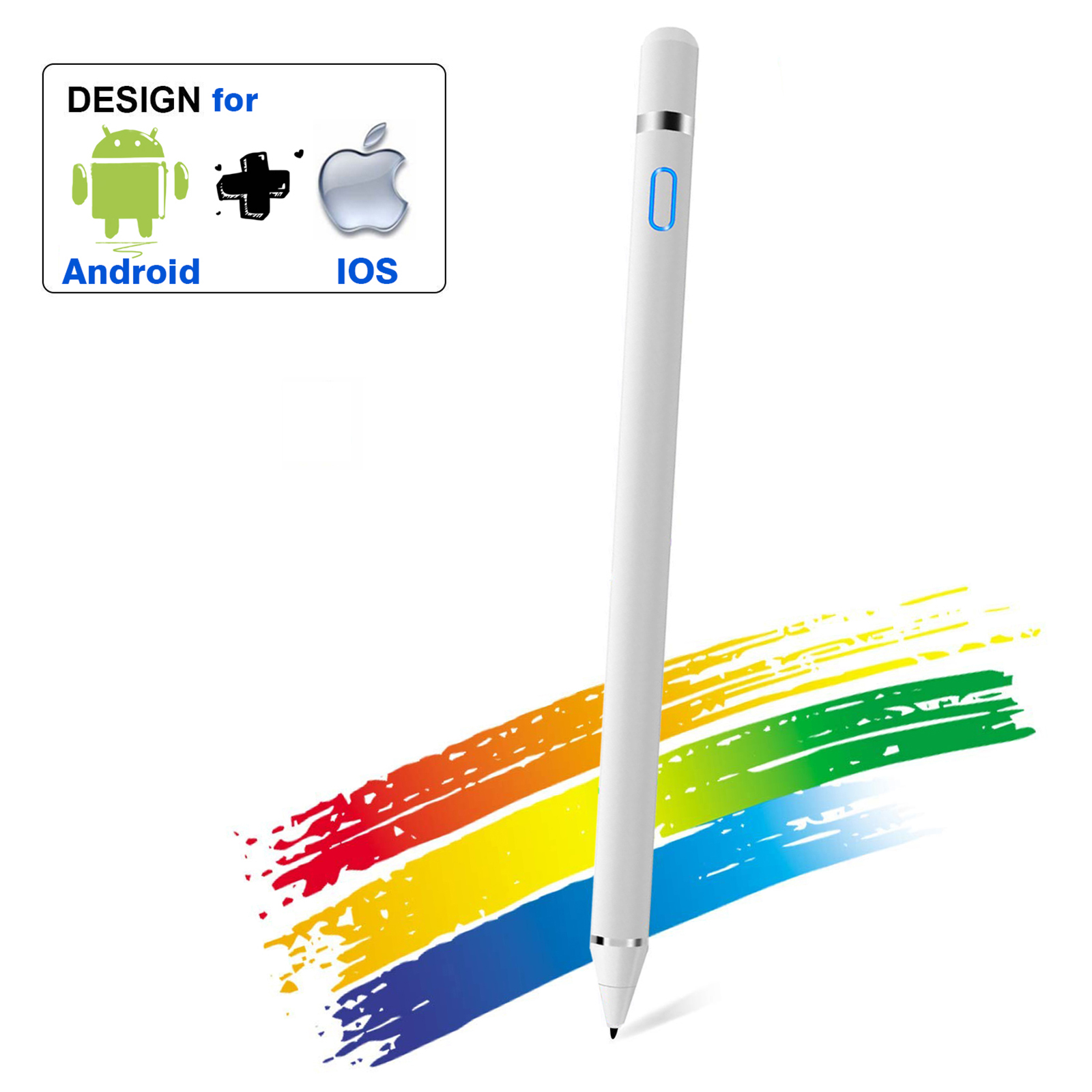 Amazon Hot Sale Custom Delicate Auto Power Down 2.0 Mm Precision Tip Touch Stylus Pen For Smart Board