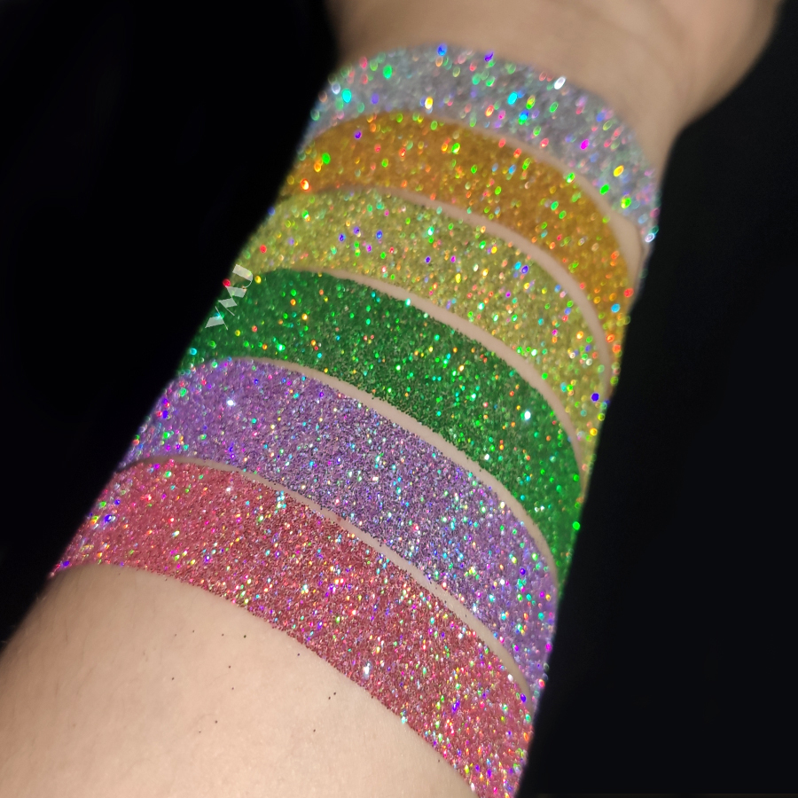 Bulk Holographic Glitter Powder Cosmetic Grade body Nail Hair Eye Shadow Lip Cosmetic Glitter Makeup Glitters