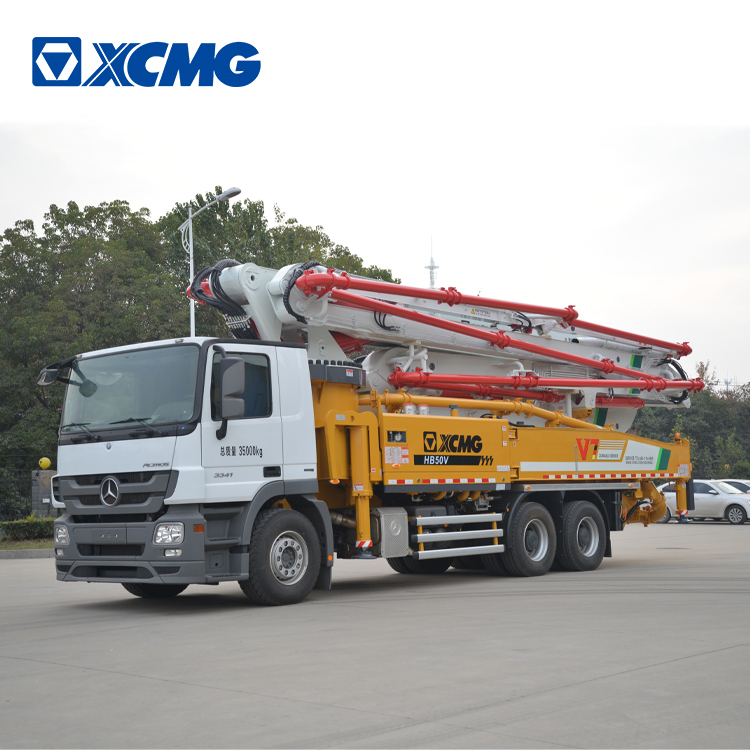 XCMG Schwing 50 м бетононасос грузовик HB50V с шасси benz цена