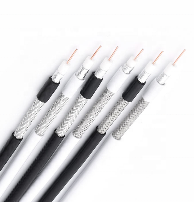 Фабричный коаксиальный кабель OEM RG59/ RG6/ KX7/ RG213/ RG174 / RG11/RF4mm кабель связи полуготовый OEM