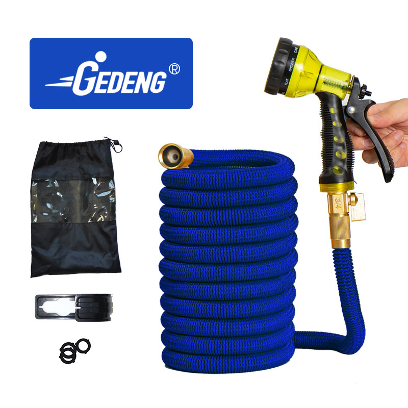 High Pressure Expandable Garden Hose 25FT 50FT 75FT 100FT Expandable Garden Water Rubber Hose Promotion Garden Hose