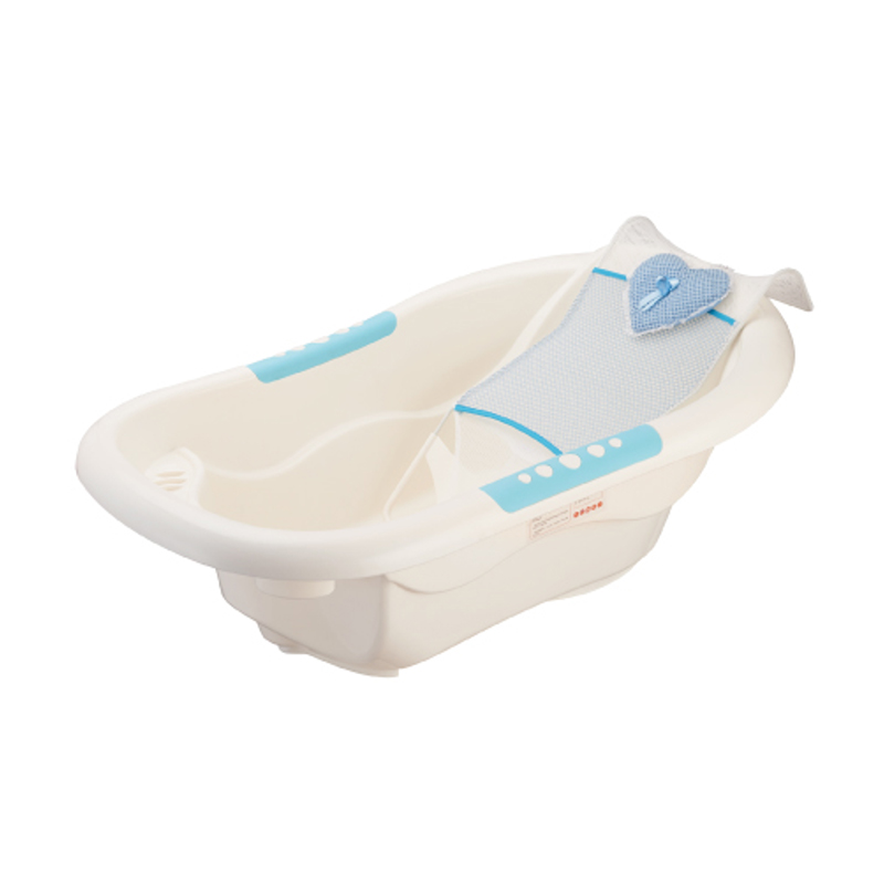 0519 Full set deep 3 month baby bathing tub seats bathtub pp plastic