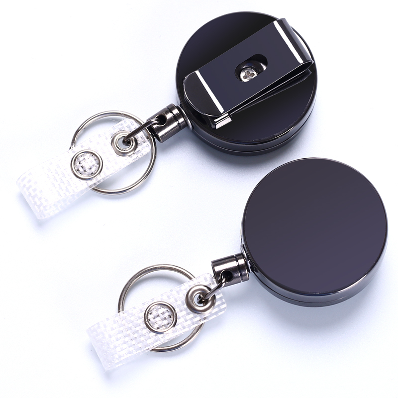Металлический значок Reel Retractable и растягивающийся брелок Yoyo значок Держатели