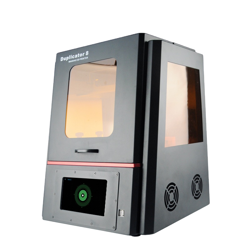 Новинка 2021, лидер продаж, 3D-принтер WANHAO DLP LCD D8, 3D-принтер с смолой 500 мл бесплатно