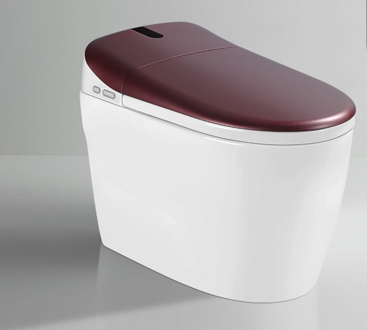 Toilet & Accessories 2021 Hot Sale white ceramic smart toilet water saving big impact Toilet Bowls