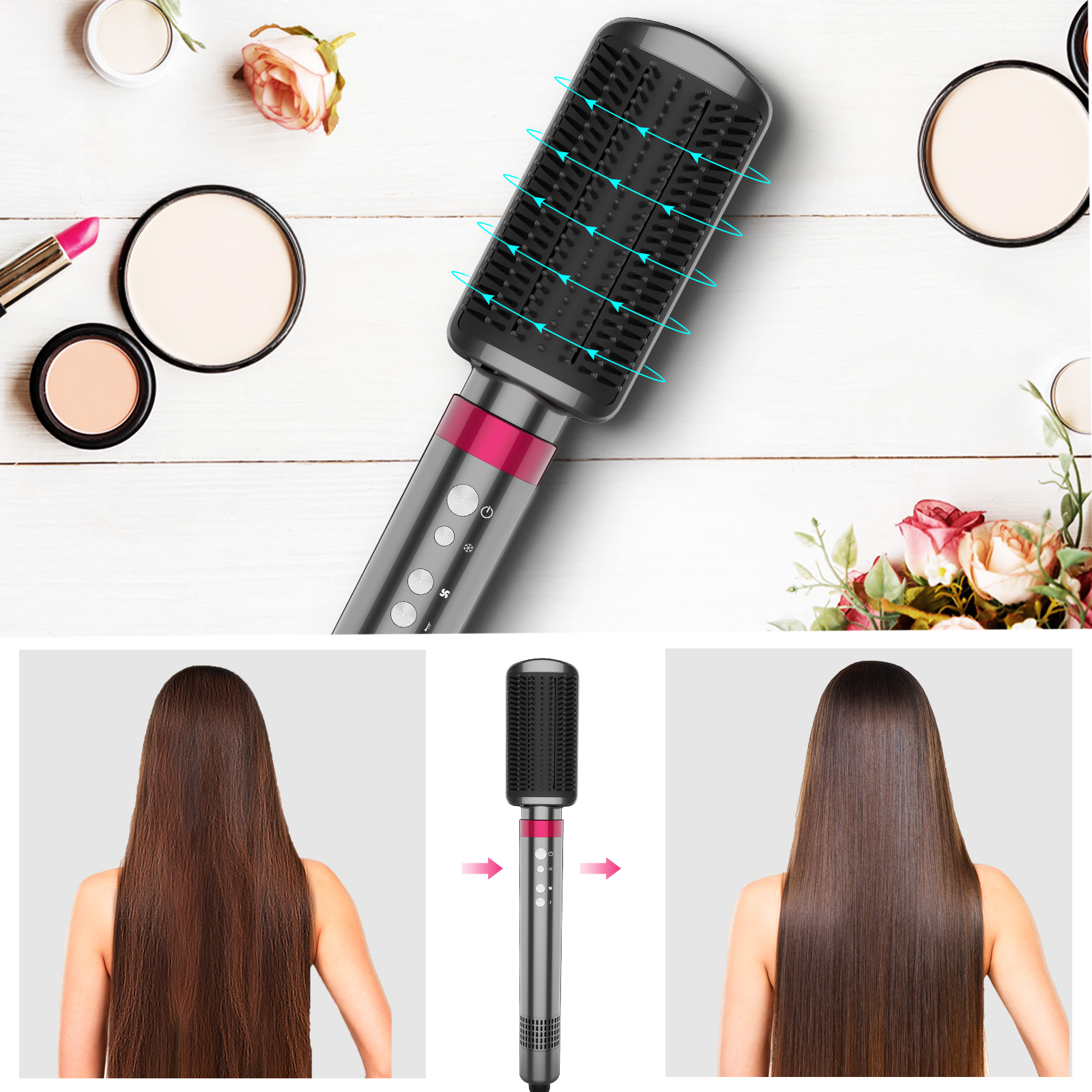 Air Beauty Muti-Function Cold And Hot Air Negative Ion Hair Dryer And Styler