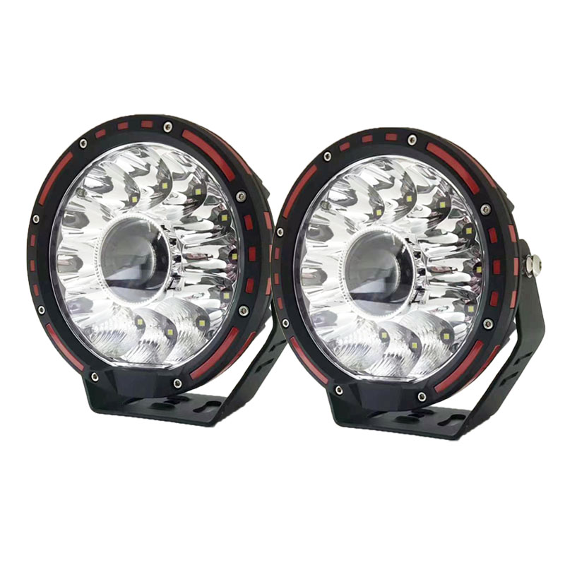 New 2021 7 Inch 75W High Power High Lumen Round 7'' Work light 7Inch LED Auxiliary Laser Driving Light