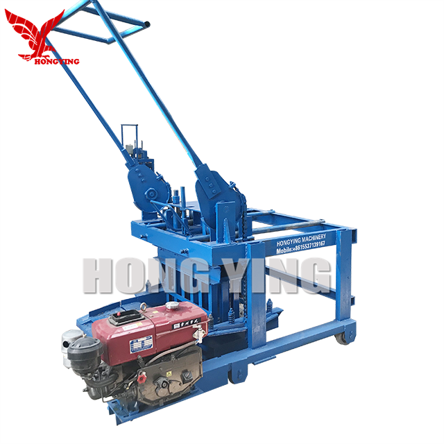 QMY2-40 small mobile concrete block laying machines