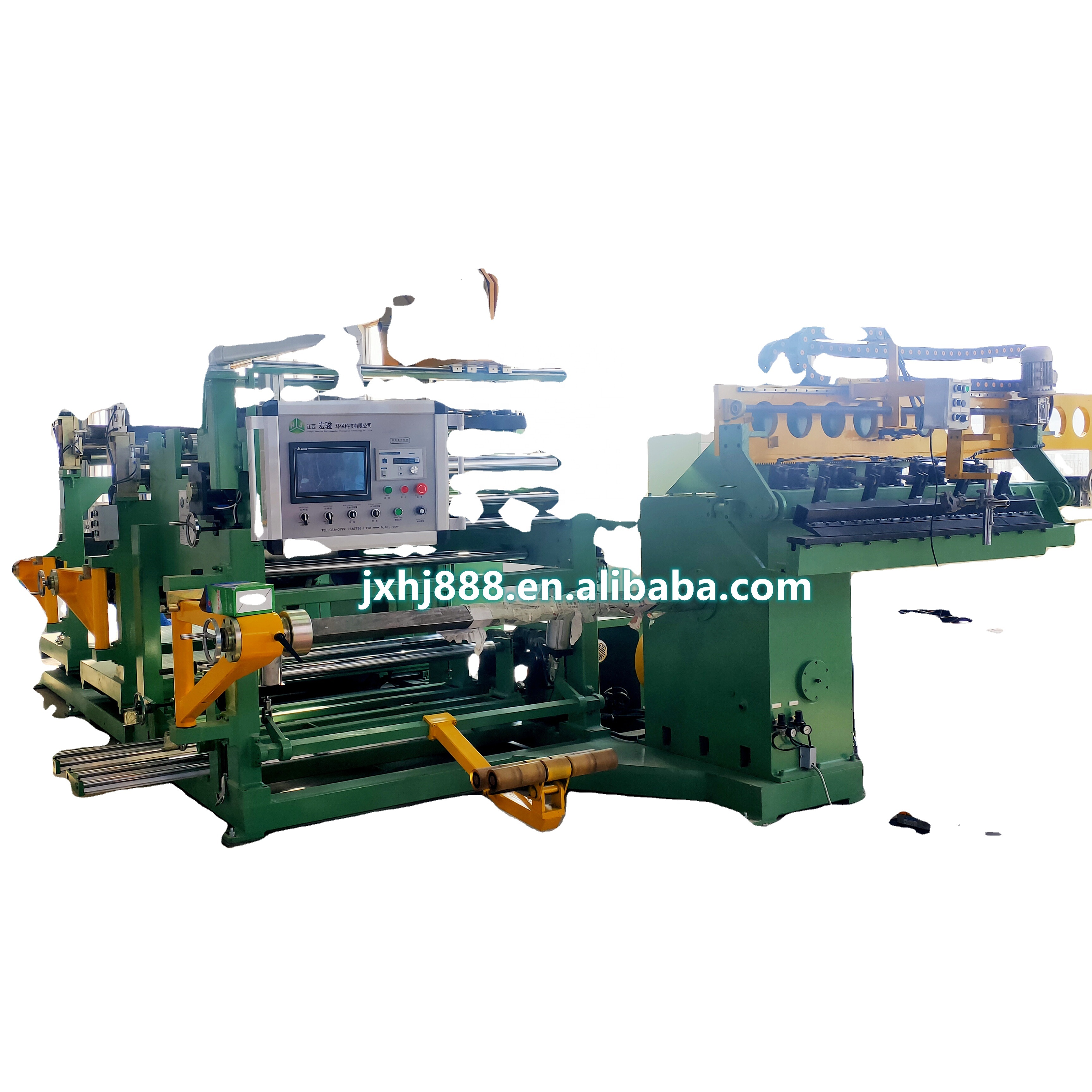 Automatic China Manufacturer transformer high quality factory sales Mono layer low voltage Cu strip foil winding machine