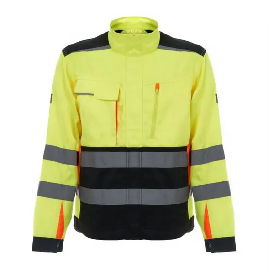 Workwear Jackets Safety High Visibility Construction Reflective Hi Vis Workwear Jacket