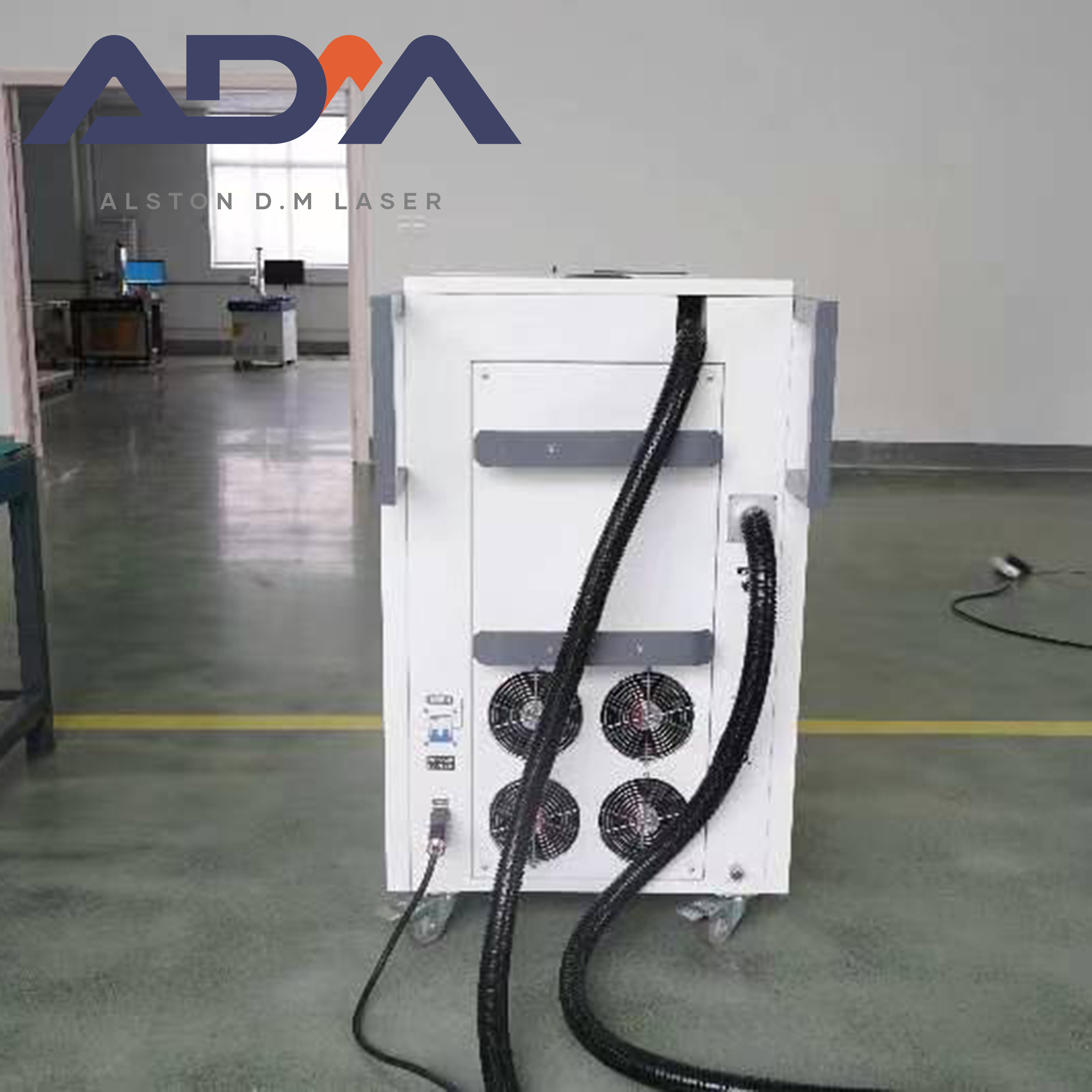 200W Fiber Laser Cleaning Machine Carbon Steel Rust Removal