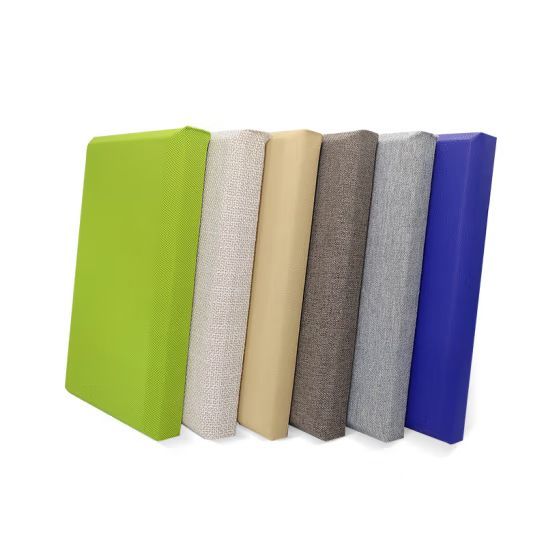 600*1200*25mm Optimal Sound Absorption Construction and Decoration Material with Fluffy and Porous Panels