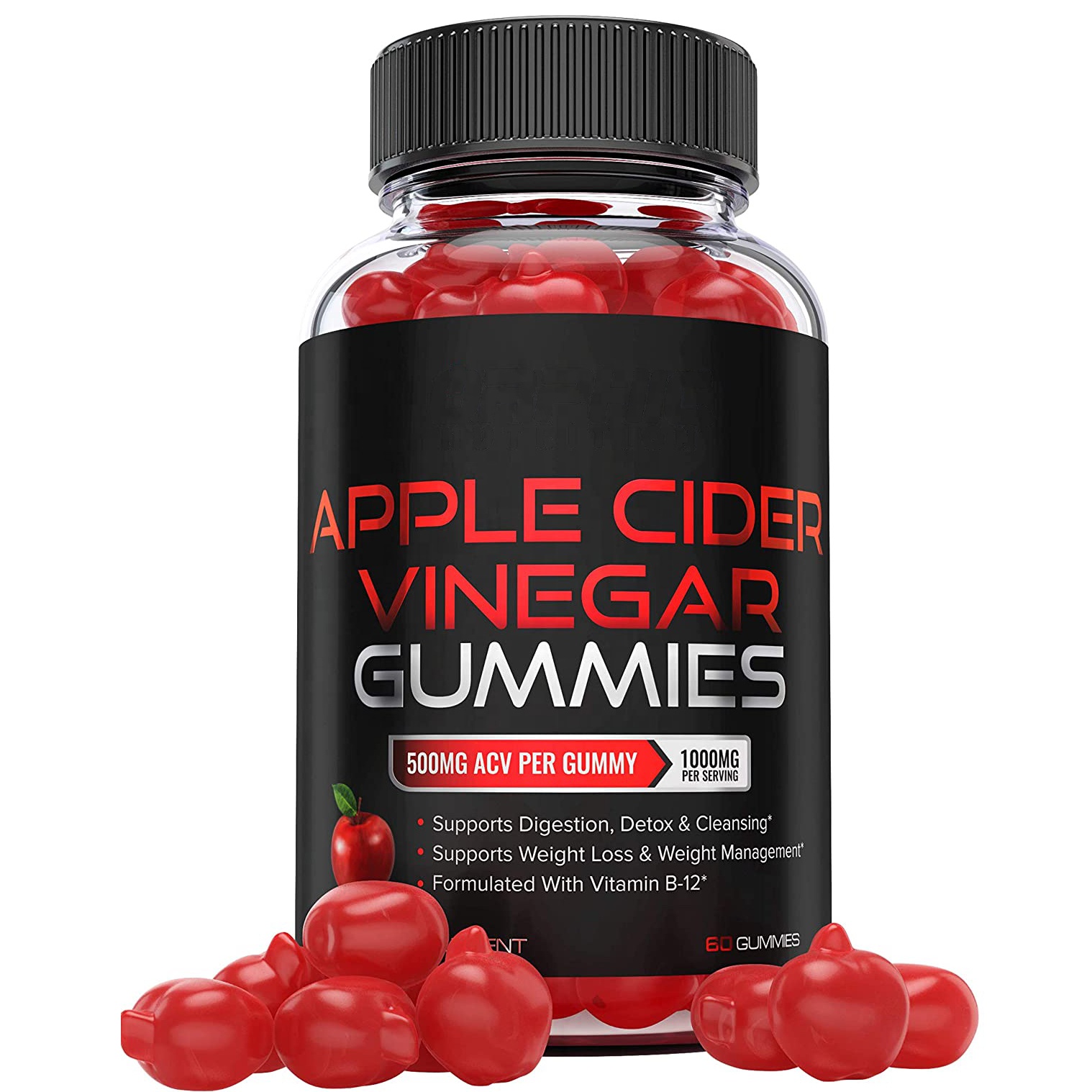 OEM manufacturer vitamin weight loss detox gummies private label organic apple cider vinegar gummies