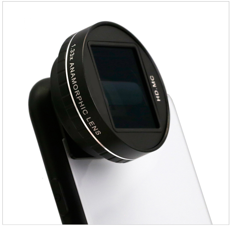 1.33X Универсальный Anamorphic объектив телефона для iPhone Android фильм съемка фильма делая Объектив Телефона