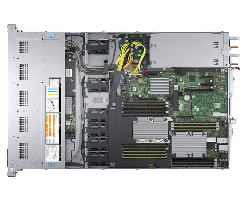 Оригинальный бренд Новый PowerEdge R440 1U стоечный сервер Ксеон 4208 8 ядро/16GB RAM/2x1,2 ТБ 10K SAS HDD/H730 мини для Dell сервер