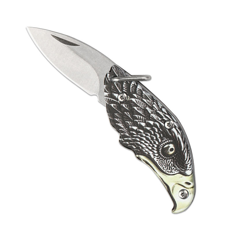 Outdoor Knife Portable outdoor wildlife Survival Emergency knife collapsible creative Mini Zipper knife