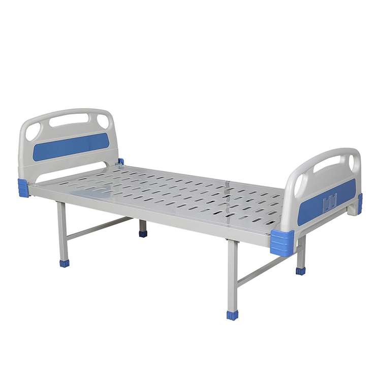 RC-MB01 The most basic flat manual hospital patient bed  hospital semi fowler bed  cheap hospital medical beds for sale