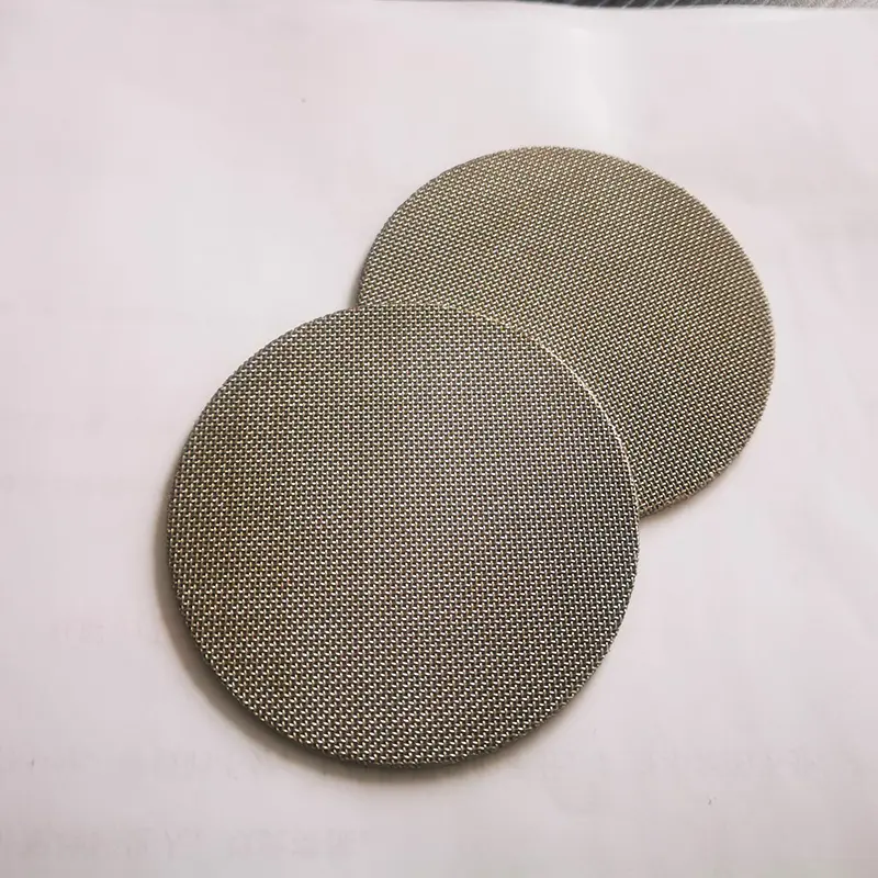 Sintered Coffee Filter Wholesale Stainless Steel Sintered Coffee Filter Disc Puck Screen For Espresso Coffee Maker