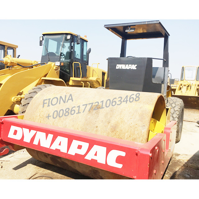 Дешевый б/у дорожный каток Dynapac CA251D/CA35D/CA30D/CA25D, б/у каток с одной изогнутой шиной/вибрационный каток