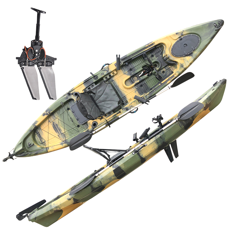 Рыболовная педаль для морской Каяка 13 футов