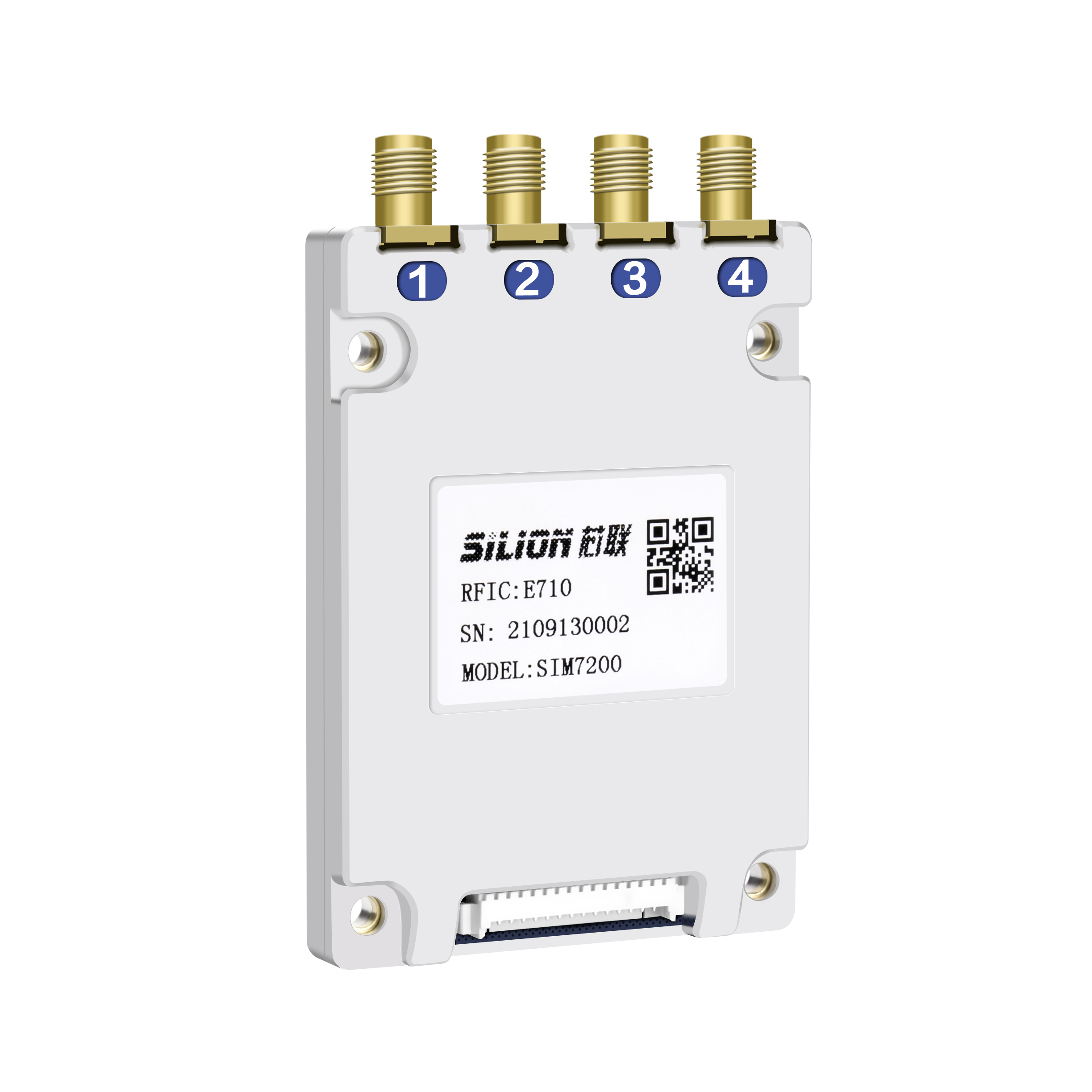SIM7200 IMPINJ E710 RFID 4 порта RFID модуль для фиксированной UHF считыватель дальнего UHF считыватель модуль 33dBm пассивный RFID метки