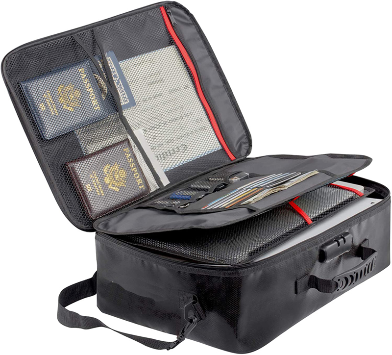 5 layer fire proof waterproof and fireproof bag for document
