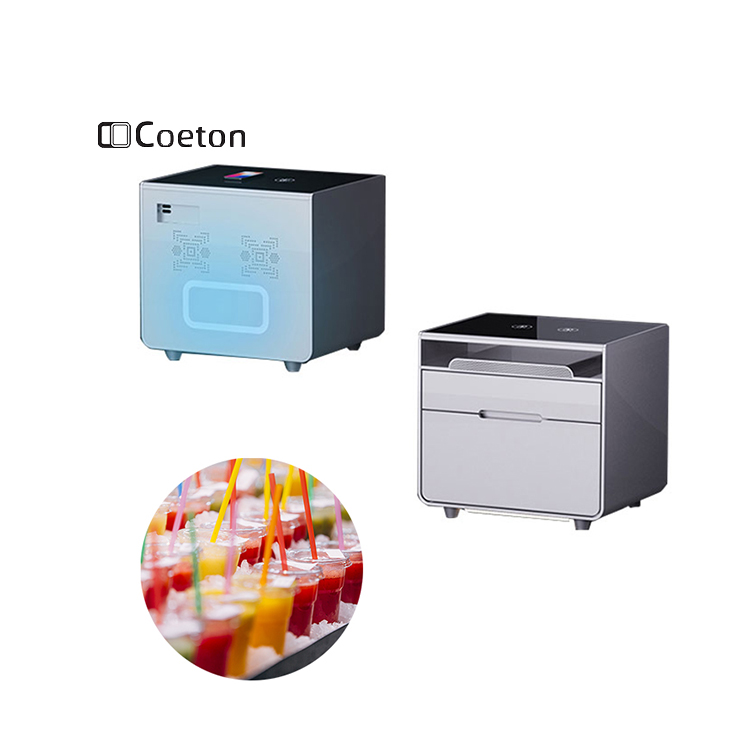 Smart Fridge Drawer Wireless Charging Mirror Side Table Bedroom