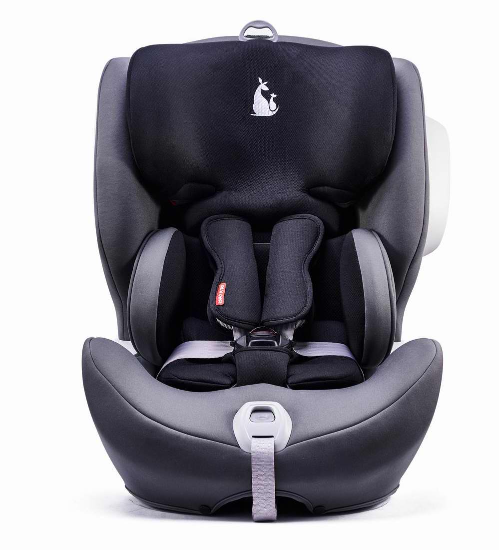 Детское автокресло FIRST EURO, размер I, V507E, черное, 76 -150 см, с ISOFIX и верхним тросом