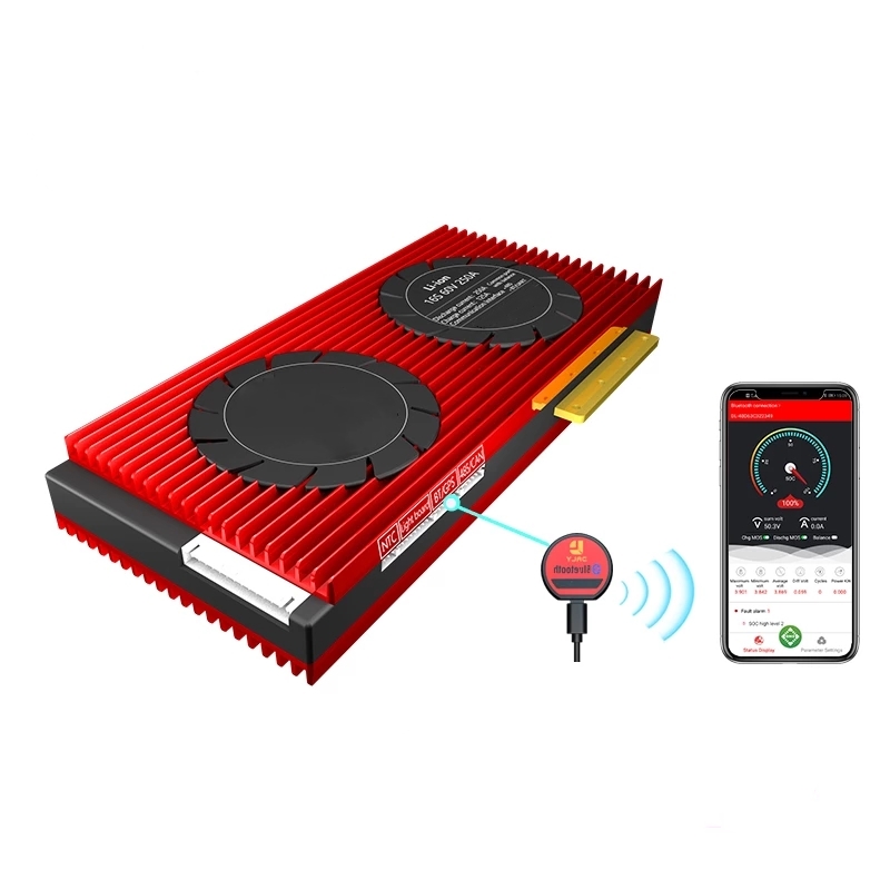 Smart BMS 3.2V LifePo4 13S 14S 16S 48V 80A 100A 120A 500A 18650 PCBA PCM with Balancer Lithium Ion Module