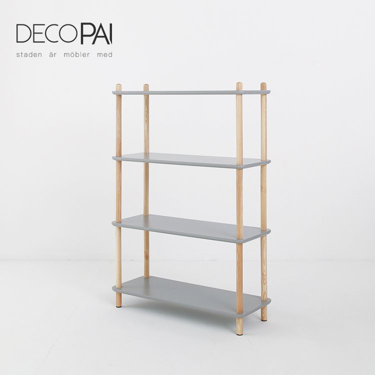 Стеллаж для хранения из МДФ bookrack, отдельно стоящий стеллаж для гостиной