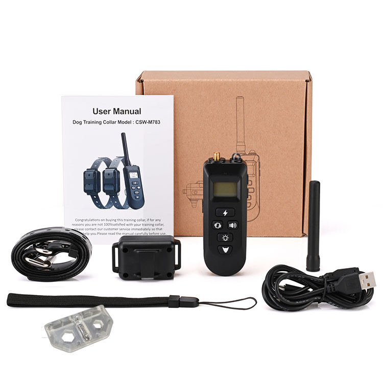 Factory Wholesale IP67 Waterproof CSSIWE Remote Dog Training Collar With Remote