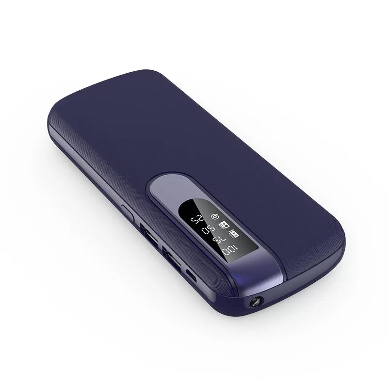 30000 мАч Power Bank портативное зарядное устройство для телефона большой емкости Powerbank для отдыха на открытом воздухе с жидкокристаллическим цифровым дисплеем (светодиодное освещение повербанк