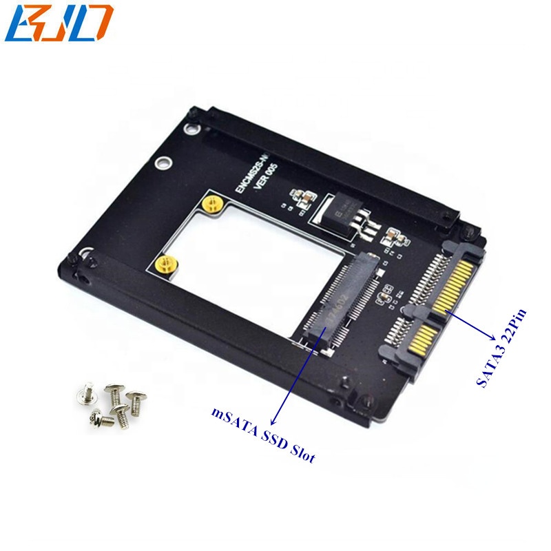 MSATA мини SATA 2,5 "SSD к 22PIN SATA 3,0 адаптер карты 6 Гбит/с для Win XP/7/8/10/Vista/Linux
