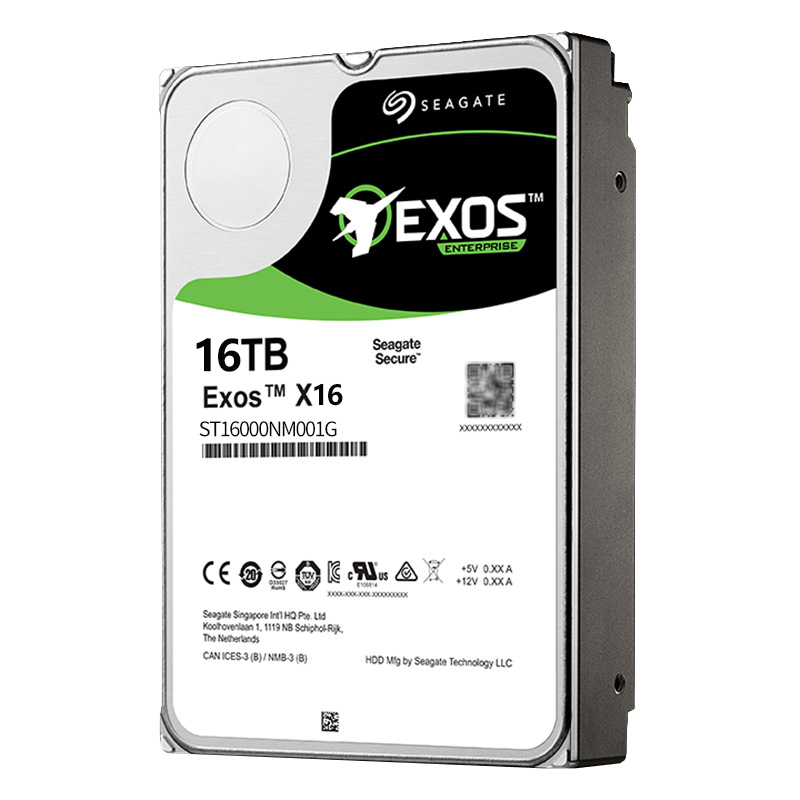 ST16000NM001G Seagate 16 ТБ Exos X16 3,5 "7200 об/мин 256mb SATA предприятия HDD/жесткий диск