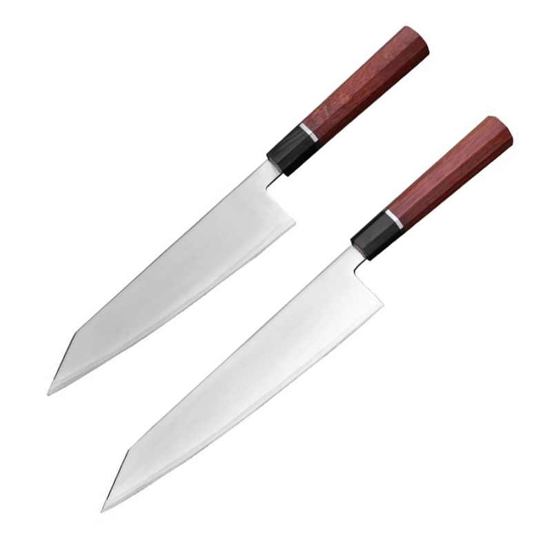 210 мм/240 мм HAP40 стальной Kiritsuke нож с восьмиугольной ручкой Yangai лосось сашими суши ножи кухонный нож шеф-повара Gyuto
